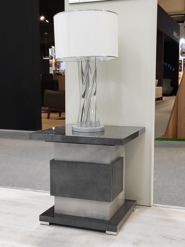 Hallway outlet lamp table